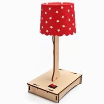 Candeeiro de mesa de madeira Science Experiments DIY STEM Kids 8-14y Candeeiro de mesa de madeira Science Experiments DIY STEM Kids 8-14y