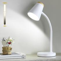 Candeeiro de mesa EJIAXIN LED ajustável com toque regulável branco Candeeiro de mesa EJIAXIN LED ajustável com toque regulável branco