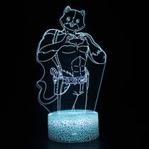 Candeeiro de mesa Fortnite 3D Game Creative Visual LED 5V Candeeiro de mesa Fortnite 3D Game Creative Visual LED 5V