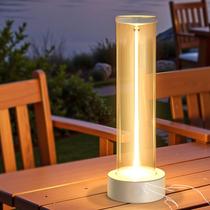Candeeiro de mesa Glosle sem fio recarregável à prova d'água IP65 Candeeiro de mesa Glosle sem fio recarregável à prova d'água IP65