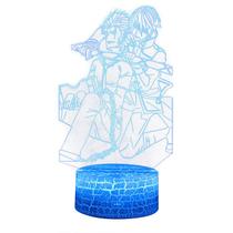 Candeeiro de mesa Jedi 3D USB LED Colorful Touch Control Candeeiro de mesa Jedi 3D USB LED Colorful Touch Control