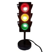 Candeeiro de mesa Kicko Mini Traffic Light 28cm com 4 modos de cor