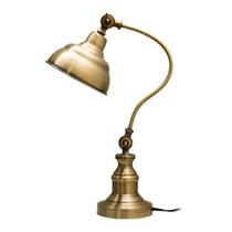 Candeeiro de mesa Melunar Brass Vintage Adjustable Rotary Shade