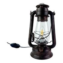 Candeeiro de mesa Muskoka Lifestyle Rustic Farmhouse Lantern