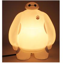 Candeeiro de mesa Night Light Cute Warm Baymax para quarto de crianças