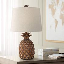 Candeeiro de mesa Regency Hill Paget Coastal Tropical Pineapple