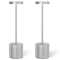 Candeeiro de mesa sem fio AUDLES, pacote com 2 unidades, 5000mAh, recarregável Candeeiro de mesa sem fio AUDLES, pacote com 2 unidades, 5000mAh, recarregável