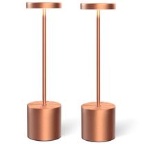 Candeeiro de mesa sem fio AUDLES recarregável de 5000mAh, pacote com 2 Candeeiro de mesa sem fio AUDLES recarregável de 5000mAh, pacote com 2