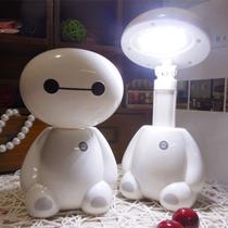 Candeeiro de mesa USB Night Light Baymax Candeeiro de cabeceira para crianças