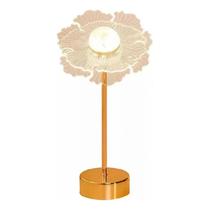 Candeeiro de mesa WAN Cabeceira de acrílico com iluminação LED 45cm Candeeiro de mesa WAN Cabeceira de acrílico com iluminação LED 45cm