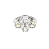 Candeeiro de teto Elegant Lighting Graham 3 Light Chrome