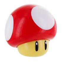 Candeeiro Paladone Super Mario Bros Mushroom com som Nintendo