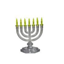 Candelabro Acrílico Transparente Porta Óleo 25 UNIDADES Candelabro Acrílico Transparente Porta Óleo 25 UNIDADES
