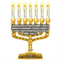 Candelabro de Papel 7 Dias do Espírito Santo - 100 Unidades