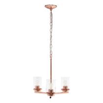 Candelabro pendente Elegant Designs PT1018-GLD 38 cm em ouro claro Candelabro pendente Elegant Designs PT1018-GLD 38 cm em ouro claro