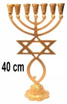 Candelabro Sete Pontas - Menorah Grande