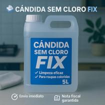 Candida sem Cloro 5 Litros para Roupas Coloridas Fix