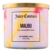 Candle Juicy Couture Malibu de longa duração, finamente perfumada