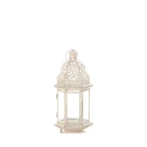 Candle Lantern Accent Plus Sublime Envelhecido em Ferro e Vidro