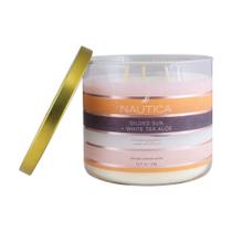 Candle Nautica Gilded Sun + White Tea Aloe Luxury Soy Wax