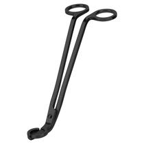 Candle Wick Trimmer CHEFBEE em aço inoxidável polido preto