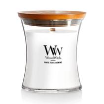 Candle WoodWick Chá branco e jasmim perfumados 287 ml Candle WoodWick Chá branco e jasmim perfumados 287 ml