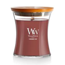 Candle WoodWick Cinnamon Chai Middle Hourglass Premium Soy Wax