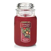 Candle Yankee Candle, coroa de maçã perfumada, 650 ml, mecha única