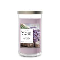 Candle Yankee Candle Medium Pillar 404g de lavanda e carvalho