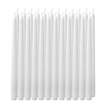 Candlesee, pacote com 24 velas brancas, cônicas de 25 cm, sem perfume Candlesee, pacote com 24 velas brancas, cônicas de 25 cm, sem perfume