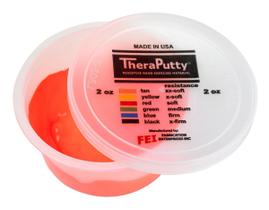 CanDo Theraputty Massa Exercício para mãos tipo Red Soft - 56g