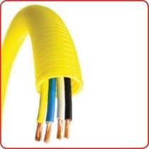 Canduíte Eletro Duto Amarelo Corrugado 3/4 50 Metros