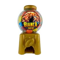 Candy Machine Mini Máquina de Doces C/ 18uni Colorido Rofida