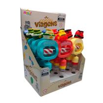 Candy Toys Viagem Tubo com Pastilhas de Tutti Frutti 12 Uni