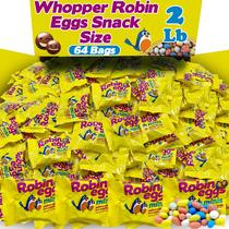 Candy ZompoZ Woppers Robin Eggs, chocolate ao leite, 2 kg, 64 unidades