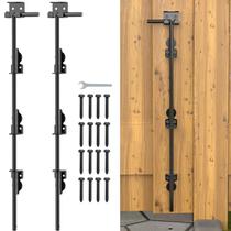 Cane Bolt Drop Rod 36 cm Heavy Duty Gate Latch, pacote com 2 unidades FMHotU