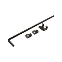 Cane Bolt National Hardware N177-188 V835 Preto 1,27x45,72cm Cane Bolt National Hardware N177-188 V835 Preto 1,27x45,72cm