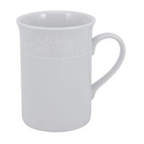 Caneca 240ml Porcelana Schmidt - Dec. Noiva 2248