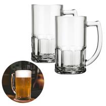 Caneca 320ML Resistente Vidro Vitamina Bebidas Drinks - 2 UN Caneca 320ML Resistente Vidro Vitamina Bebidas Drinks - 2 UN