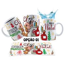 Caneca 325ml Amostradinho de Natal Eu gosto é assim Caneca 325ml Amostradinho de Natal Eu gosto é assim