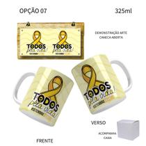 Caneca 325ml Campanha Setembro Amarelo