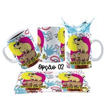 Caneca 325ml Capivara Sincerona Meu mais sincero foda-se