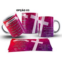 Caneca 325ml Catequista Catecismo Igreja Católica Evangélica