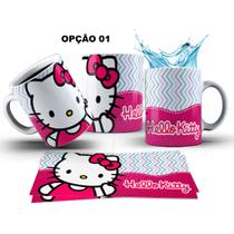 Caneca 325ml Cerâmica Hello Kitty