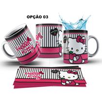 Caneca 325ml Cerâmica Hello Kitty