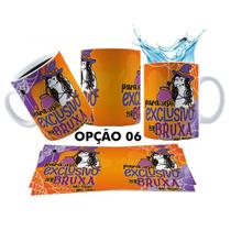 Caneca 325ml Dia das Bruxas Halloween Café Ou Travessuras