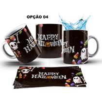 Caneca 325ml Dia Das Bruxas Happy Halloween