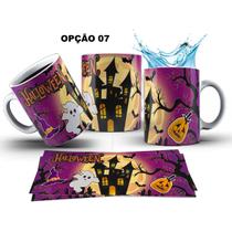 Caneca 325ml Dia Das Bruxas Happy Halloween