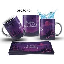 Caneca 325ml Dia Das Bruxas Happy Halloween