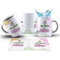 Caneca 325ml Dia das Mães Feliz dia das mães